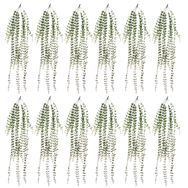 Pack of 12 x 120cm Artificial Hanging String of Pearls