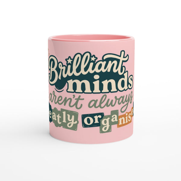 Brilliant Minds Mug - Pink