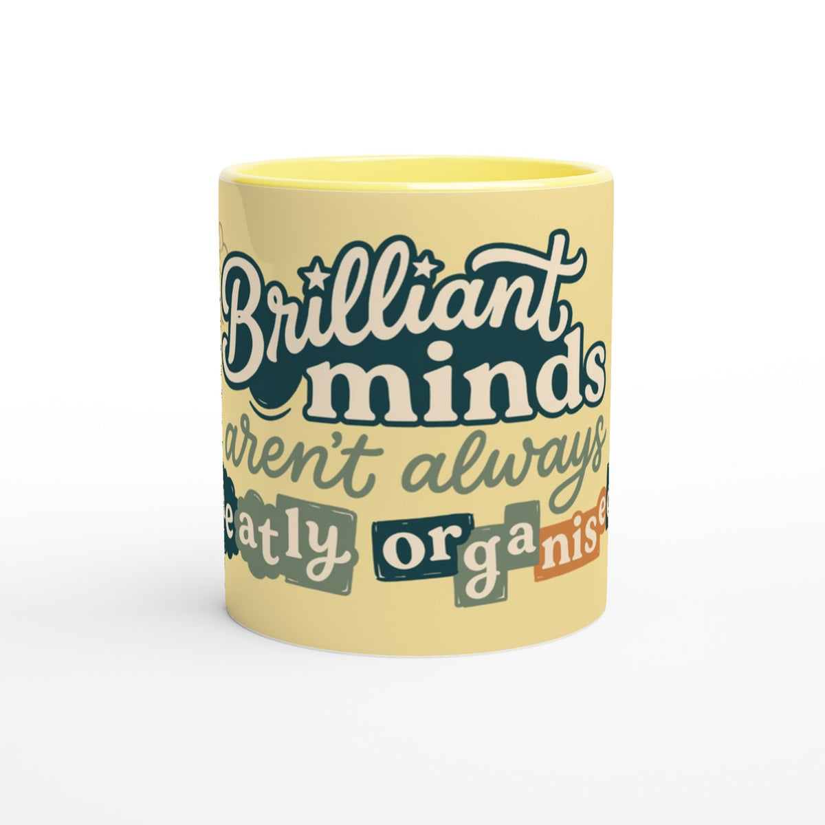 Brilliant Minds Mug - Yellow