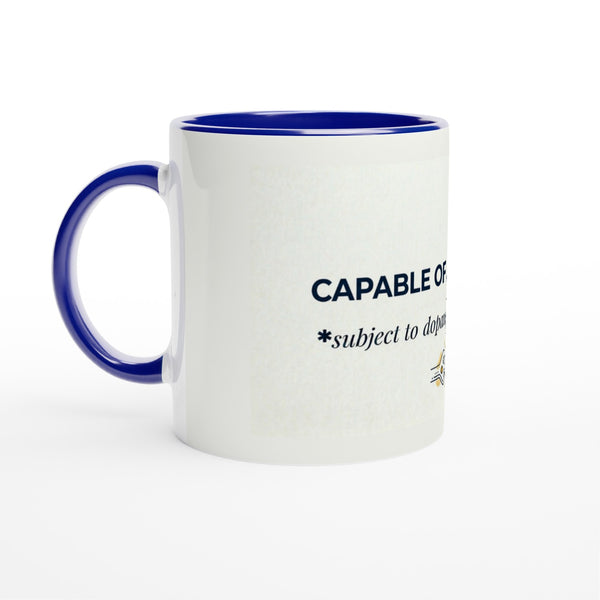 Capable of Amazing Things Mug - Blue
