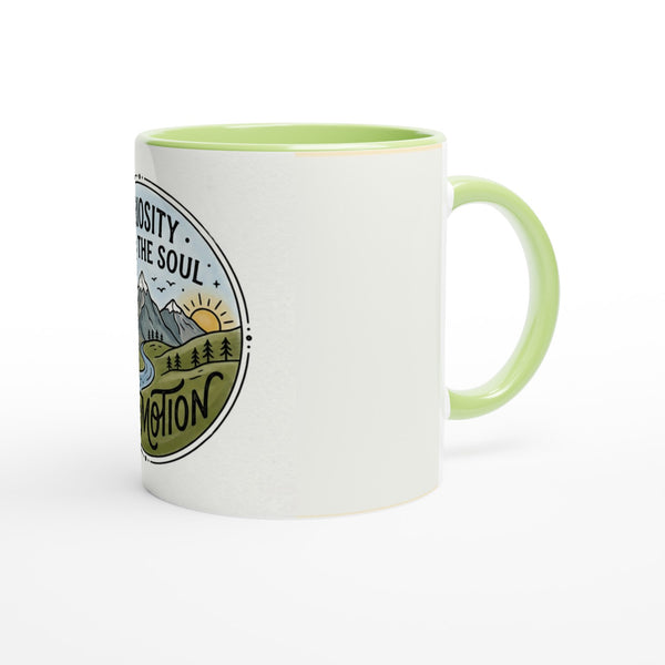 Curiosity Mountain Mug - Green
