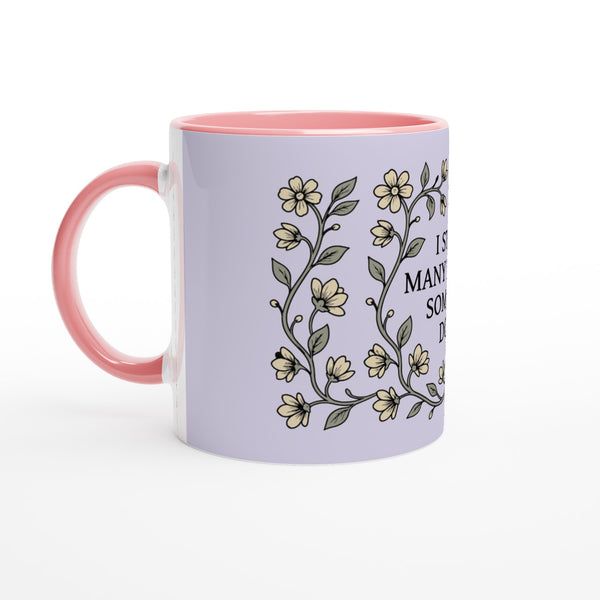Floral Wreath Mug - Lavender