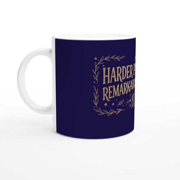Harder To Be Remarkable Mug - Navy