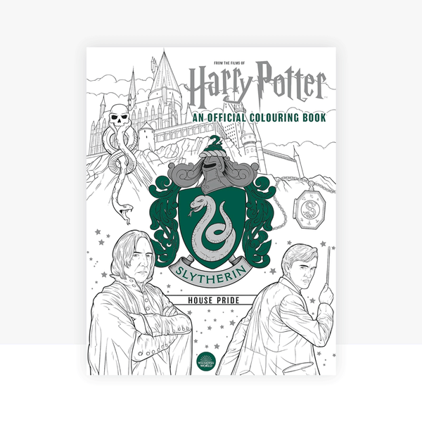 Harry Potter: Slytherin House Pride Official Colouring Book