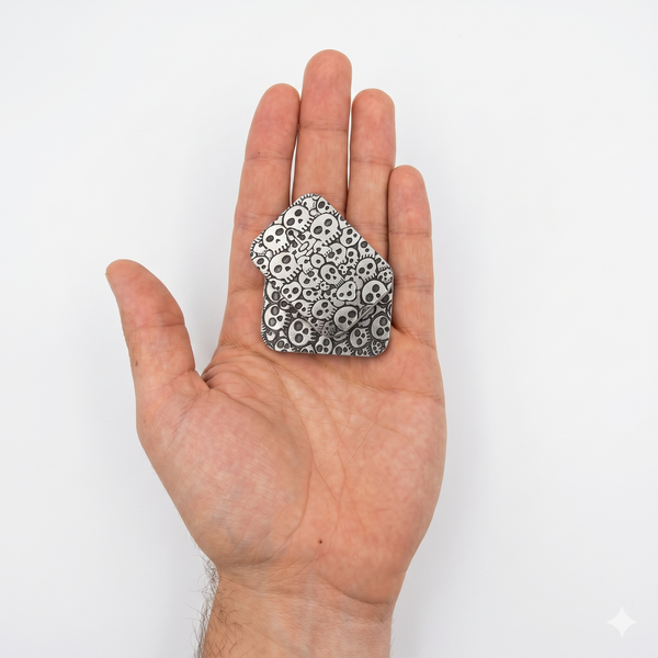 The Skull Collective - Sliding Fidget Tile